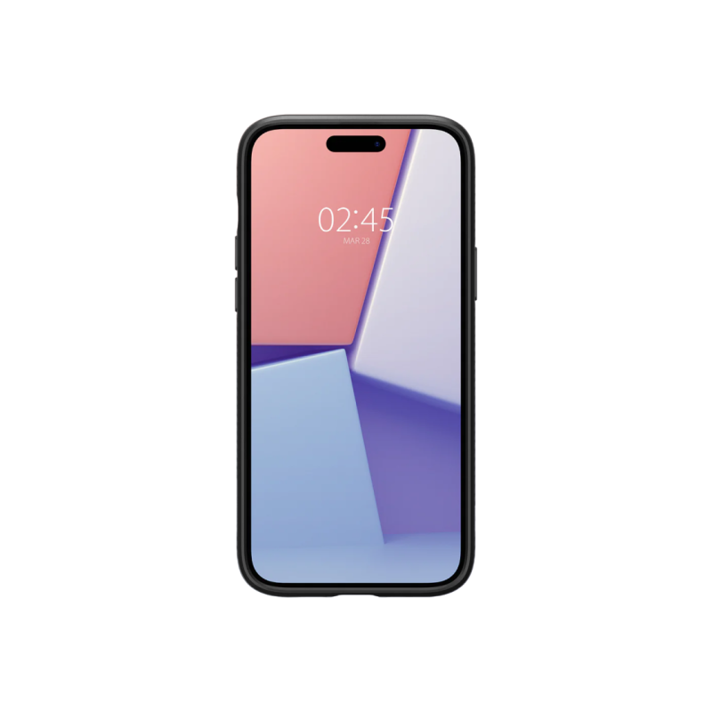 Spigen iPhone 15 Plus, Liquid Air, матовый черный