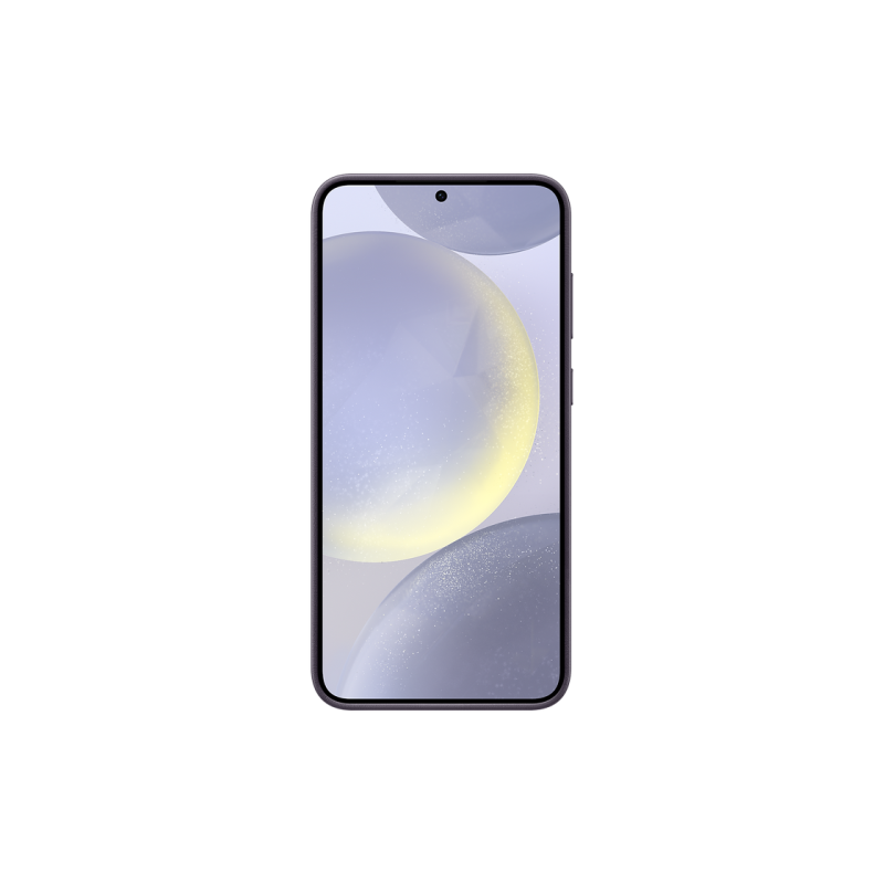 Оригинал Сэм. Чехол из веганской кожи Galaxy S24+, темно-фиолетовый