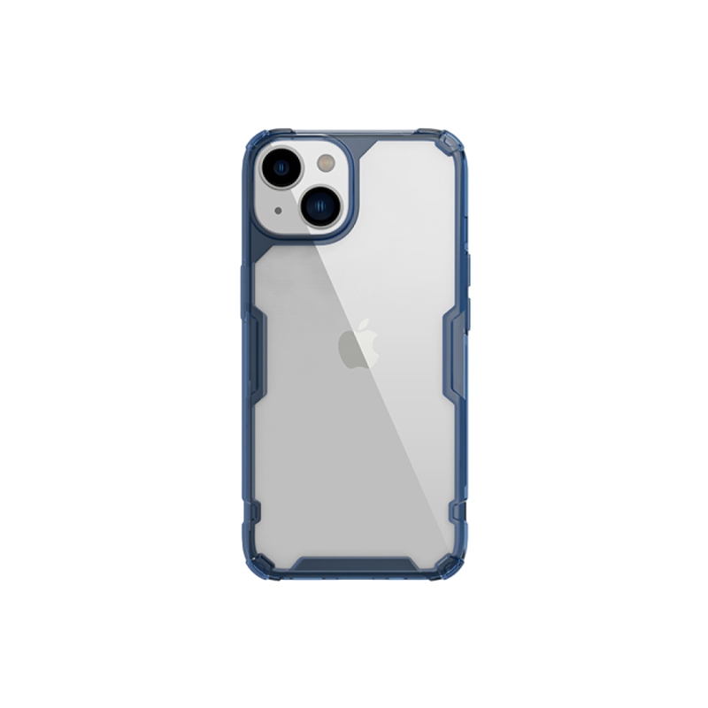 Nillkin Apple iPhone 14, ультратонкий TPU, Nature Pro, синий