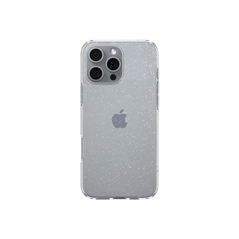 Spigen iPhone 16, жидкий кристалл, блестящий кристалл