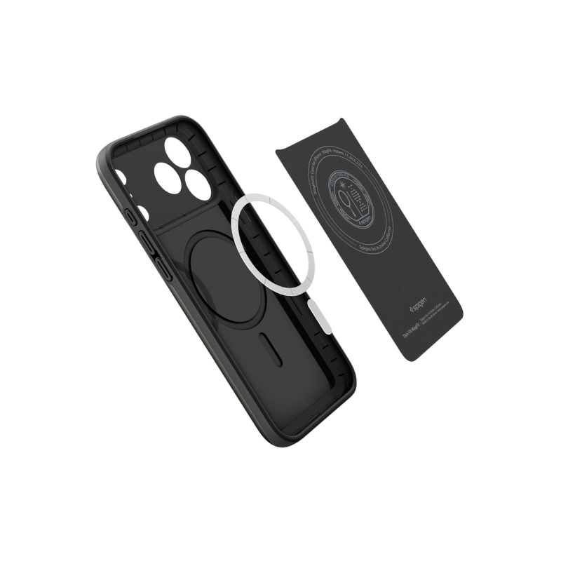 Spigen iPhone 17 Pro Max,Fit Mag Magsafe,Black