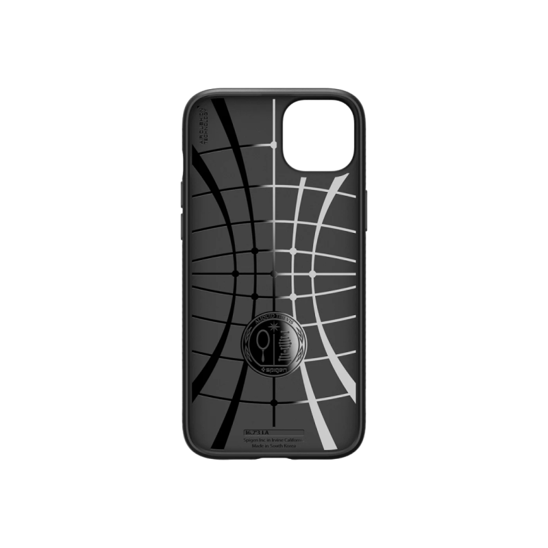Spigen iPhone 15 Plus, Liquid Air, матовый черный