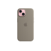 iPhone 15 Silicone Case with MagSafe - Clay