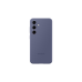 Оригинал Сэм. силиконовый чехол Galaxy S24, Фиолетовый