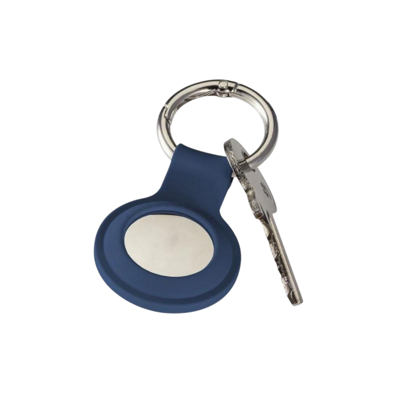 Husa Hama Apple Airtag Fantastic Feel Silikon-Look Blue (215628