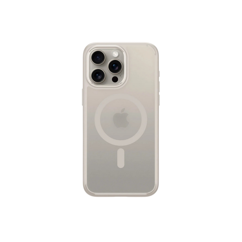 Spigen iPhone 15 Pro, ультрагибридный Mag Magsafe, цвет Frost Natural Titanium