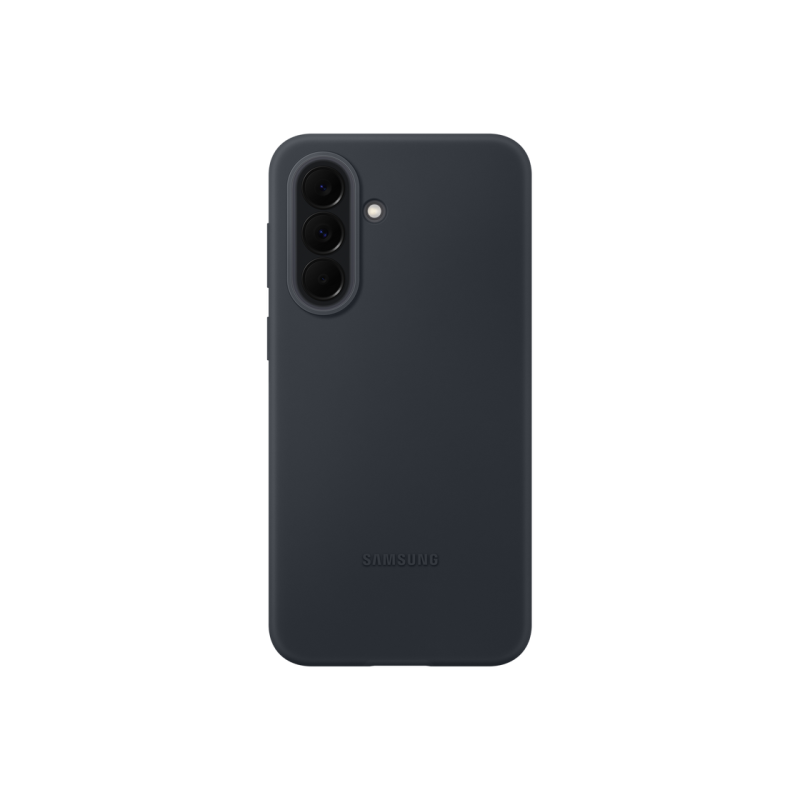 Оригинальный силиконовый чехол Sam для Galaxy A37, черный.