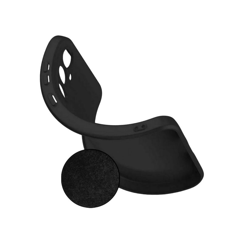 Xcover husa p/u Samsung A25, Soft Touch (Microfiber), Black