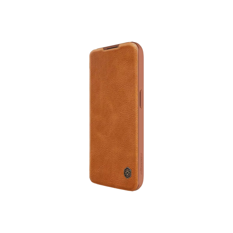 Nillkin Apple iPhone 15 Pro Max, Qin Pro Коричневый