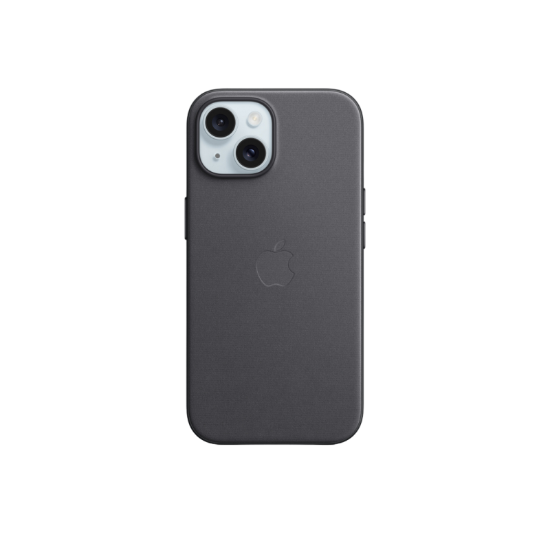 iPhone 15 FineWoven Case with MagSafe - Black