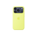 iPhone 17 Pro Silicone Case with MagSafe- Neon Yellow, ModelA3559