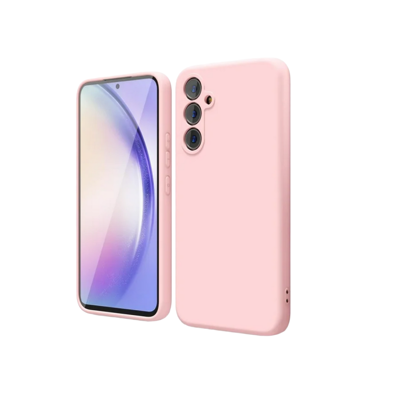 Xcover husa p/u Samsung A15, Soft Touch (Microfiber), Pink