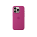 iPhone 16 Pro Silicone Case with MagSafe-Fuchsia,ModelA3313