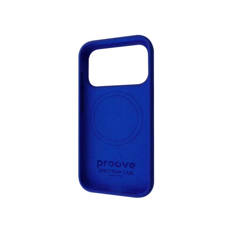 Proove Apple iPhone 17 Pro Max, Spectrum with MagSafe ,Acid Blue TPU