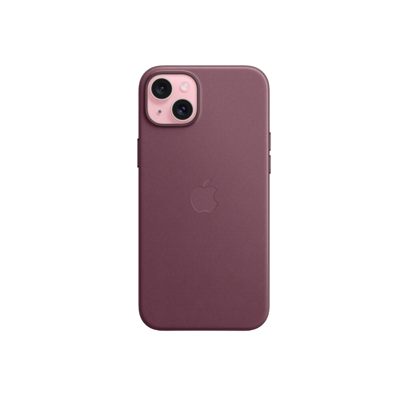 Чехол FineWoven для iPhone 15 Plus с MagSafe — Mulberry
