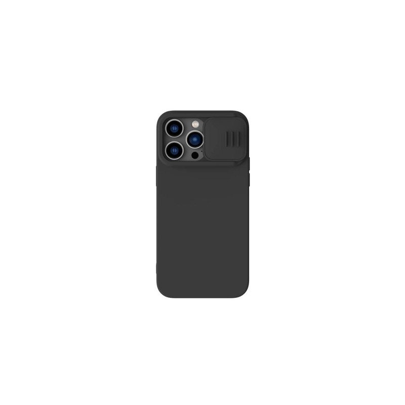 Чехол Nillkin Apple iPhone 14 Pro, CamShield Silky Silicone, элегантный черный