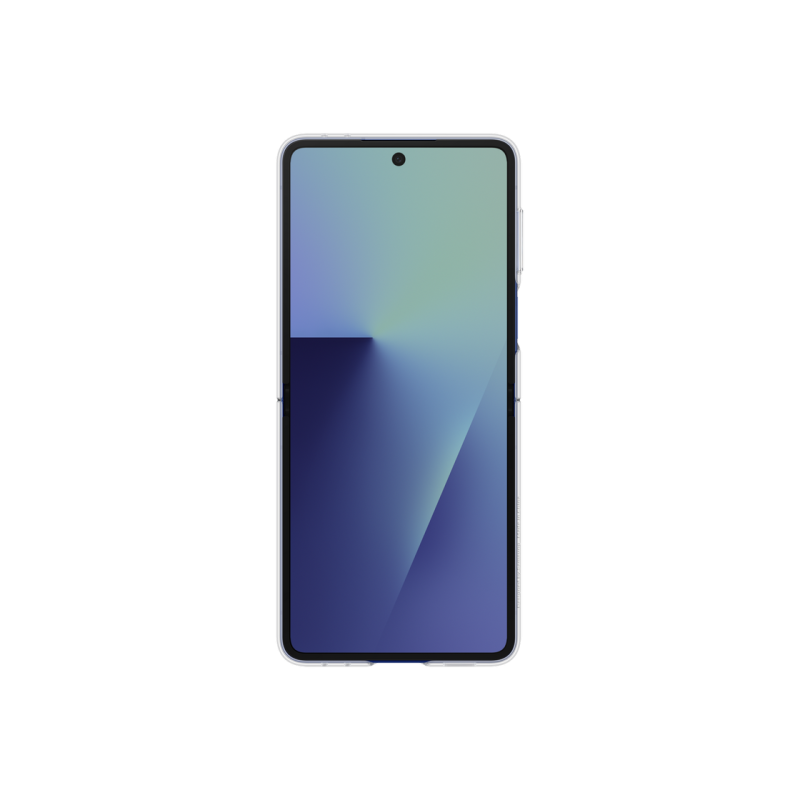 Оригинальный Sam. Чехол для Galaxy Flip 7, прозрачный.