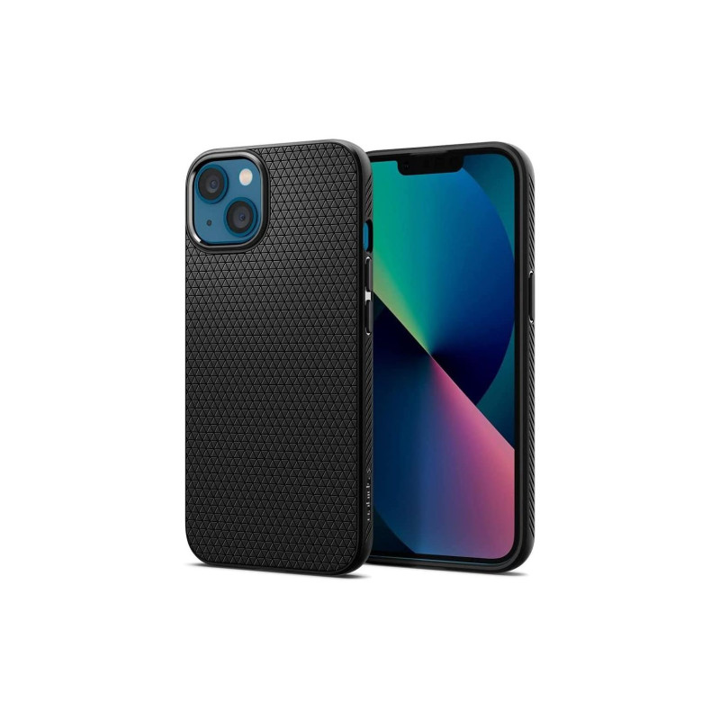 Spigen iPhone 13 mini, Liquid Air, матовый черный