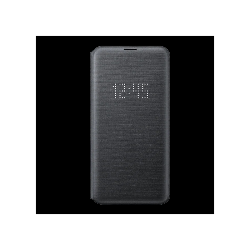 Original Sam. LED Flip Wallet Galaxy S10E Black