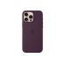 Силиконовый чехол для iPhone 16 Pro Max с MagSafe-Plum, модель A3313