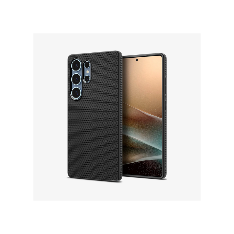 Spigen Samsung S25, Liquid Air, матовый черный