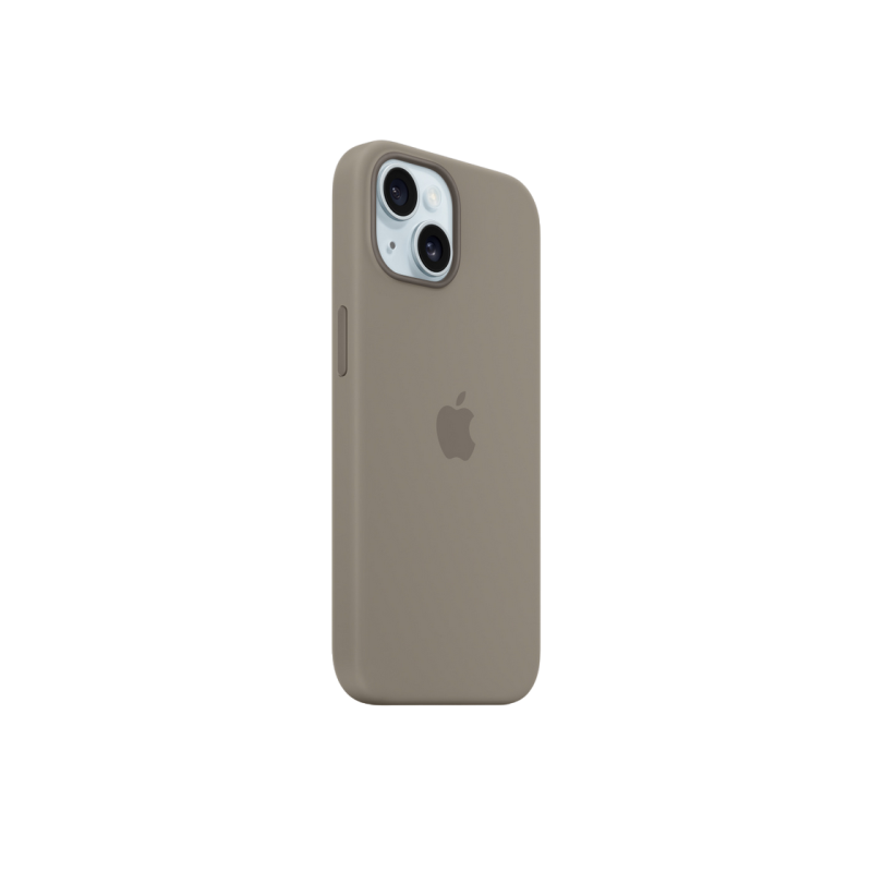 iPhone 15 Silicone Case with MagSafe - Clay