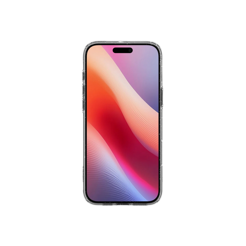 Spigen iPhone 16, жидкий кристалл, блестящий кристалл