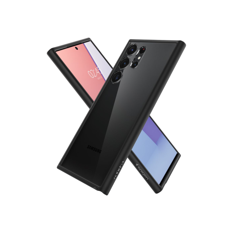 Spigen Samsung S23 Ultra, Ultra Hybrid, матовый черный