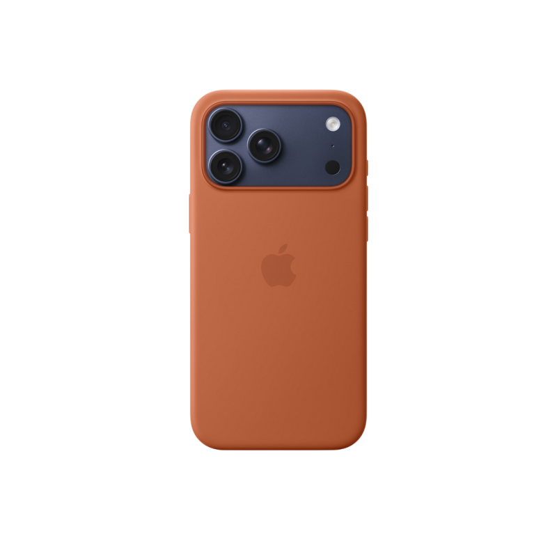 iPhone 17 Pro Max Silicone Case with MagSafe -Terra Cotta,ModelA3560