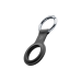 Cellular Apple Airtag, Silicone case with hook, Black