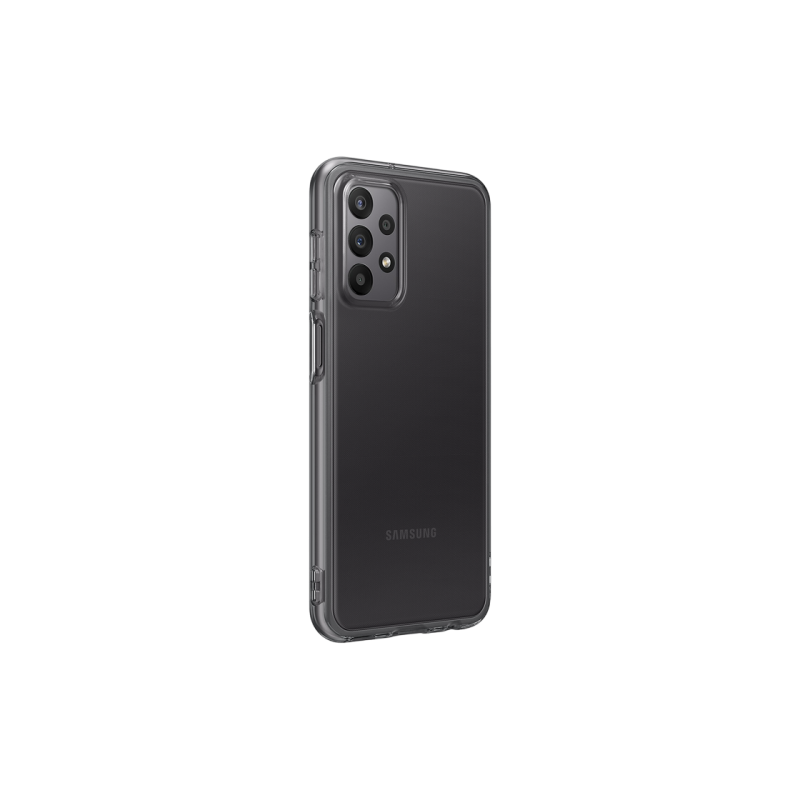 Original Sam. Soft Clear cover Galaxy A23, Black