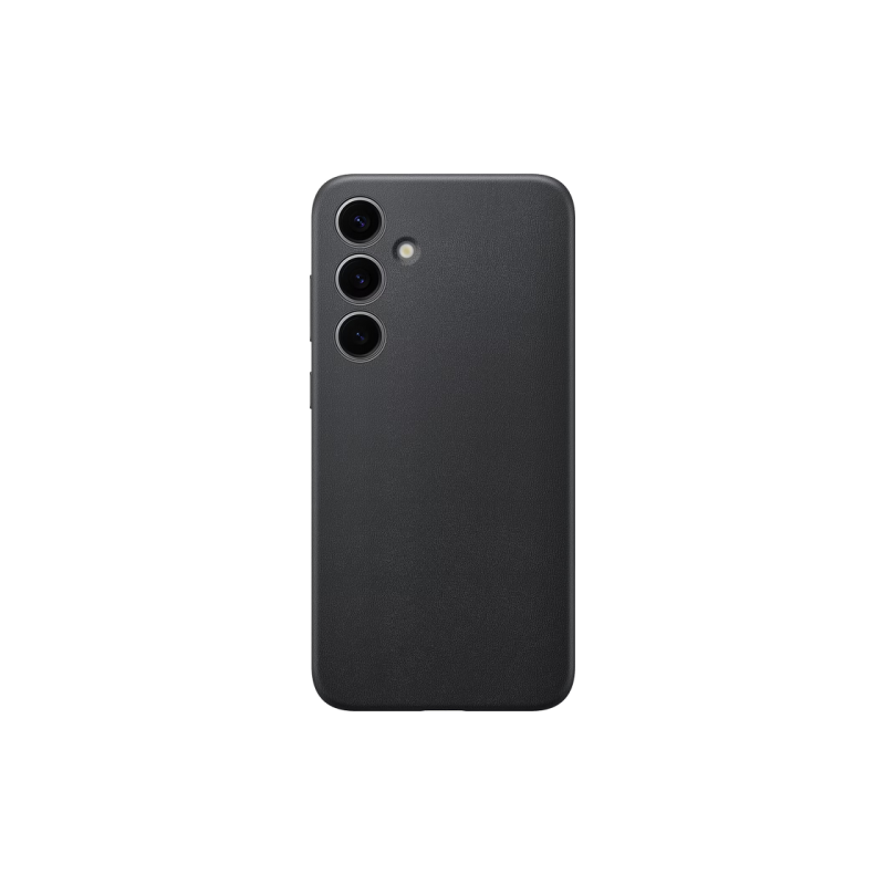Оригинал Сэм. Чехол из веганской кожи Galaxy S24+, черный