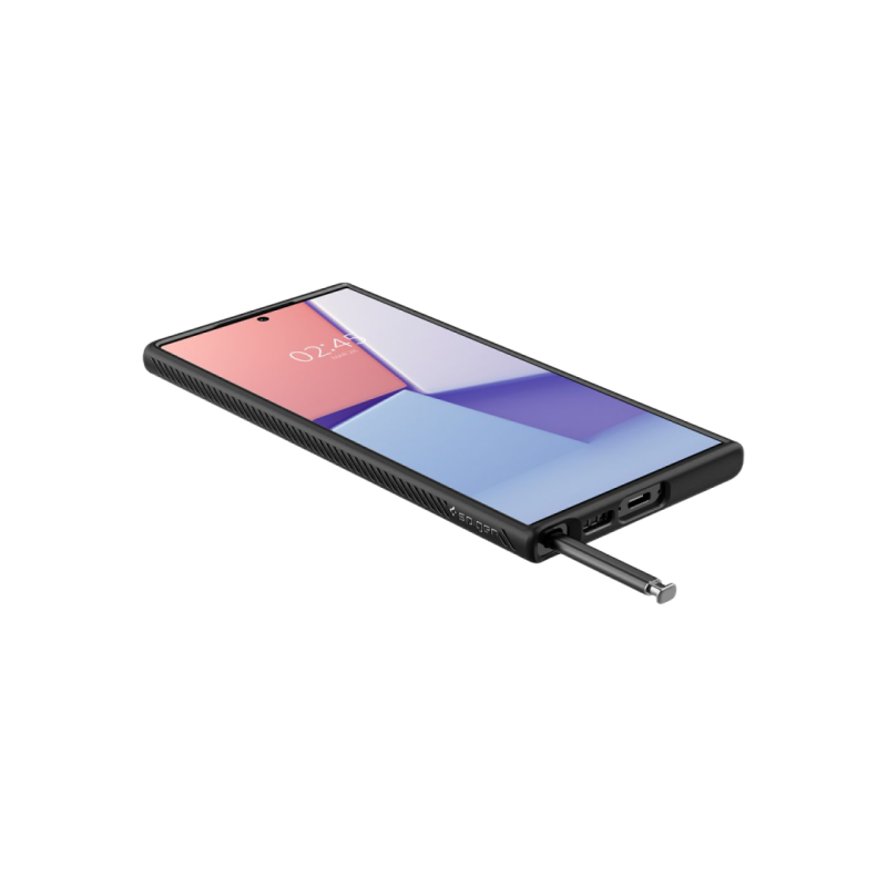 Spigen Samsung S23 Ultra, Liquid Air, матовый черный