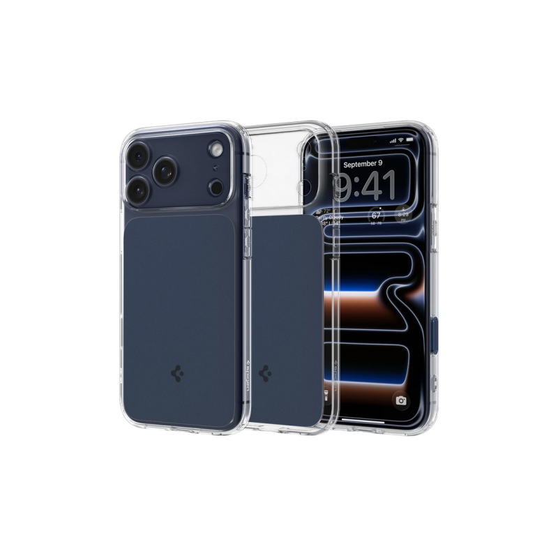 Spigen iPhone 17 Pro Max, Ultra Hybrid "T" Mag Safe, Matte Blue