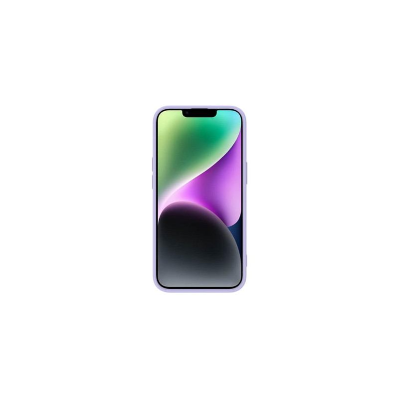 Чехол Nillkin Apple iPhone 14 Plus, CamShield Silky Silicone, Misty Purple