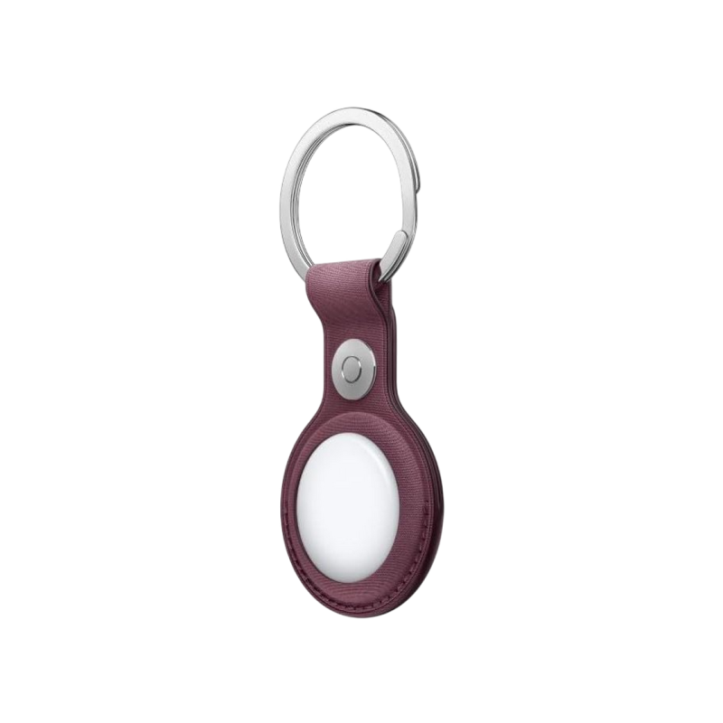 Apple AirTag FineWoven Key Ring – Mulberry