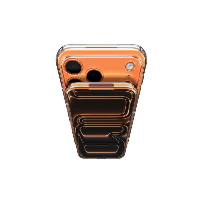 Spigen Apple iPhone 17 Pro Max, Ultra Hybrid "T" Mag Safe, Glossy Orange