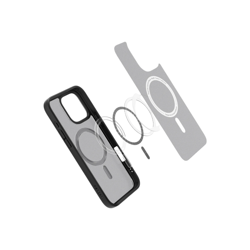 Spigen iPhone 16 Pro, ультрагибридный Mag Magsafe, цвет Frost Black