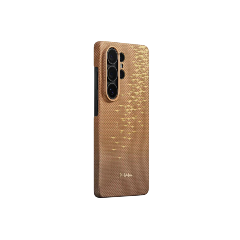 Pitaka Samsung S26 Ultra, Edge Case, Golden Glint