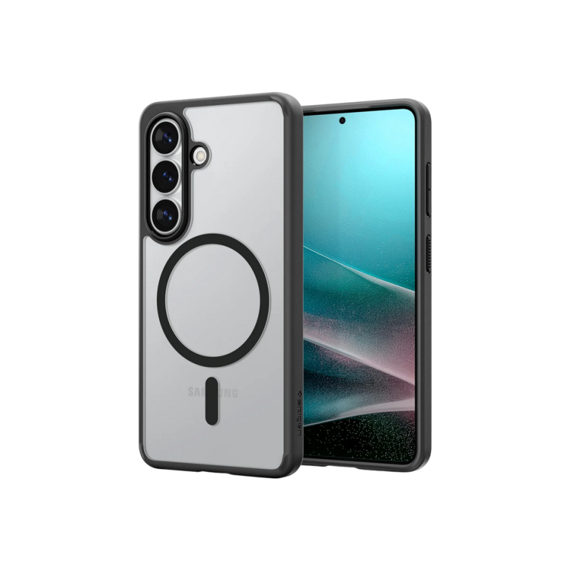 Spigen Samsung S26, Ultra Hybrid MAG MagSafe, матовый черный