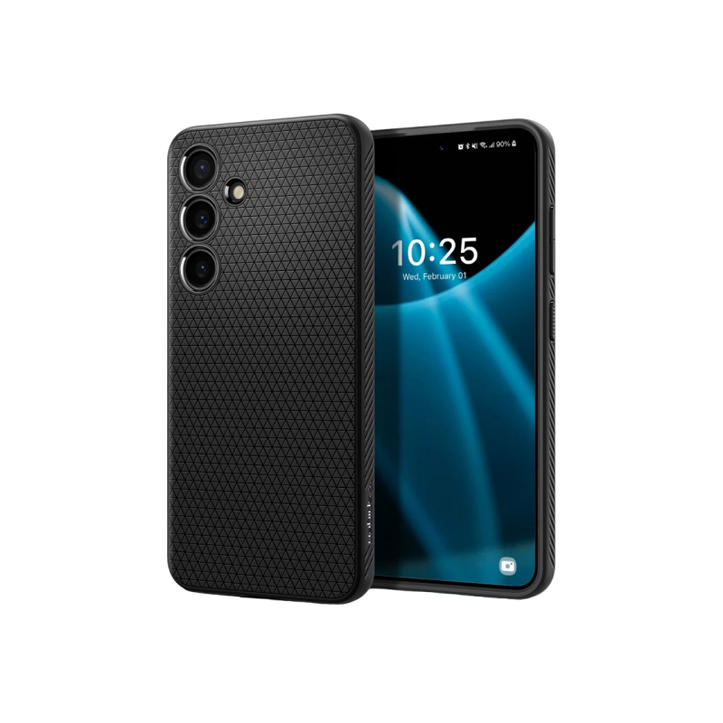 Spigen Samsung S24+, Liquid Air, Matte Black
