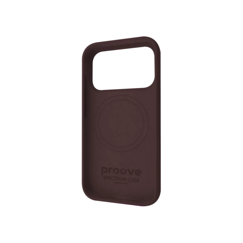 Proove Apple iPhone 17 Pro Max, Spectrum with MagSafe ,Choco Mousse TPU