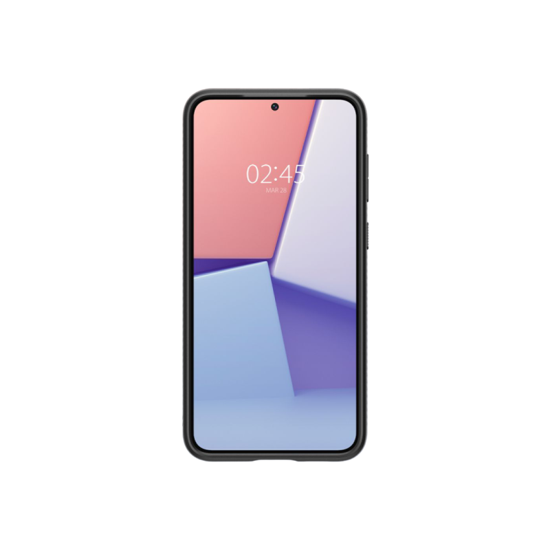 Spigen Samsung S23+, Liquid Air, матовый черный
