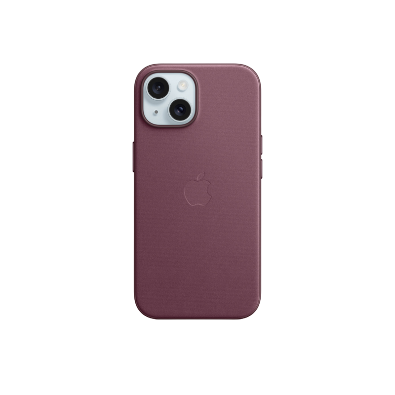 Чехол FineWoven для iPhone 15 с MagSafe - Mulberry