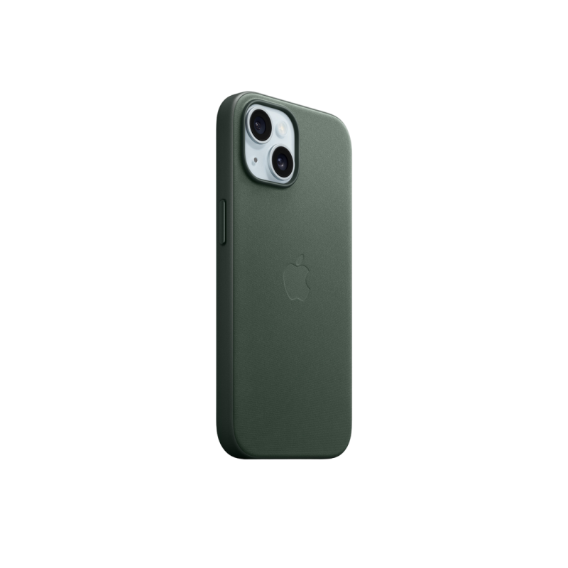 Чехол FineWoven для iPhone 15 с MagSafe - Evergreen