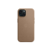 Чехол FineWoven для iPhone 15 Plus с MagSafe — серо-коричневый