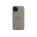 Силиконовый чехол для iPhone 15 Plus с MagSafe - глина