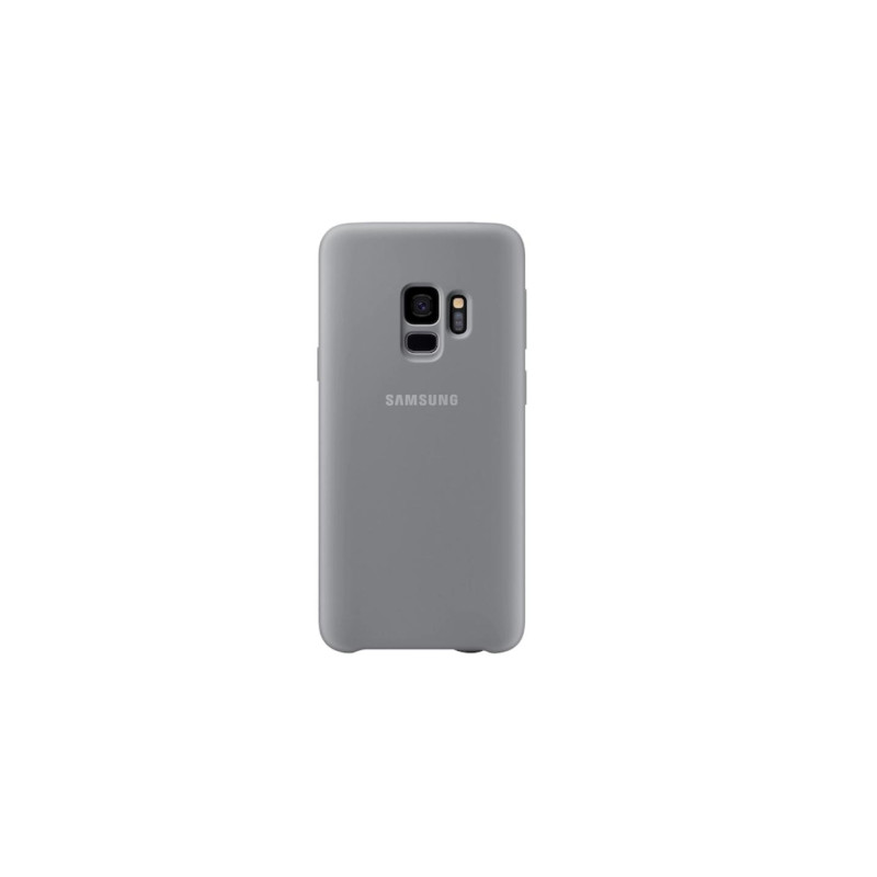 Оригинал Сэм. силиконовый чехол Galaxy S9 серый