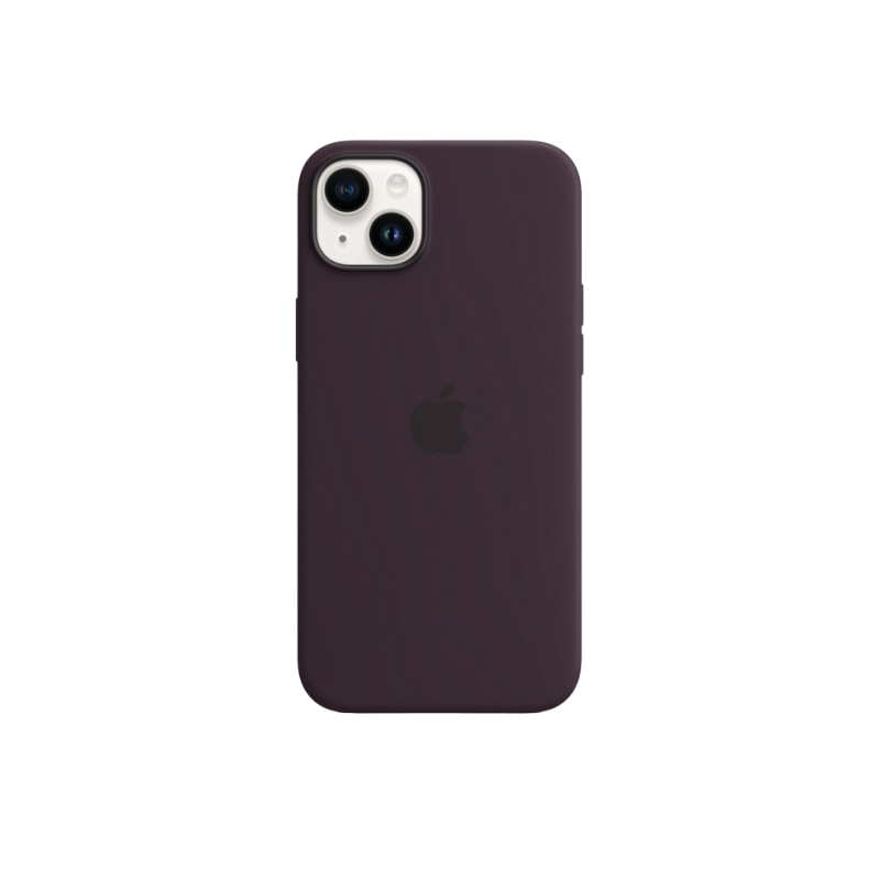 Оригинальный силиконовый чехол для iPhone 14 Plus с MagSafe - Elderberry, модель A2911
