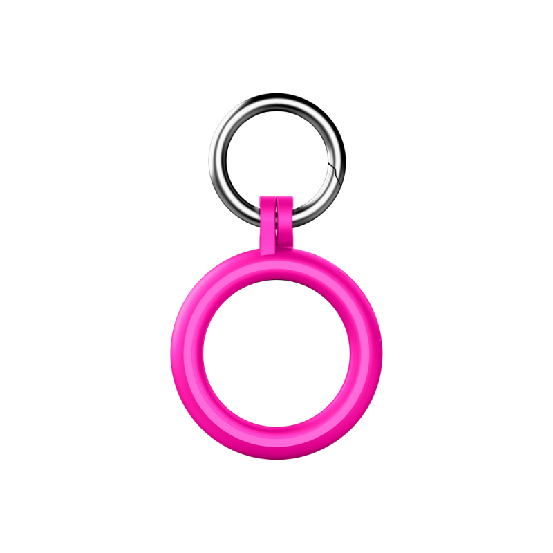 Cellular Hard Shell Ring Case AirTag/Tracy Tag, Pink